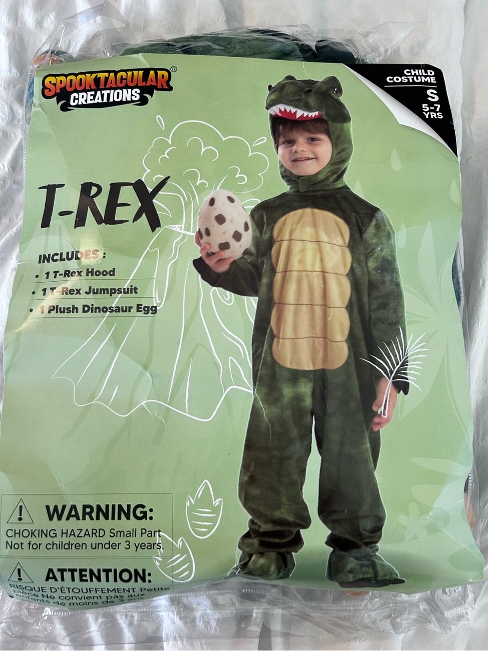 Spooktacular Creations T-Rex Kids Costume - Green